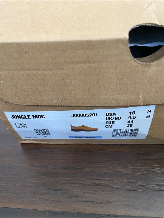 New with box Marrell Jungle Moc leather upper loafers men’s size various main image 7